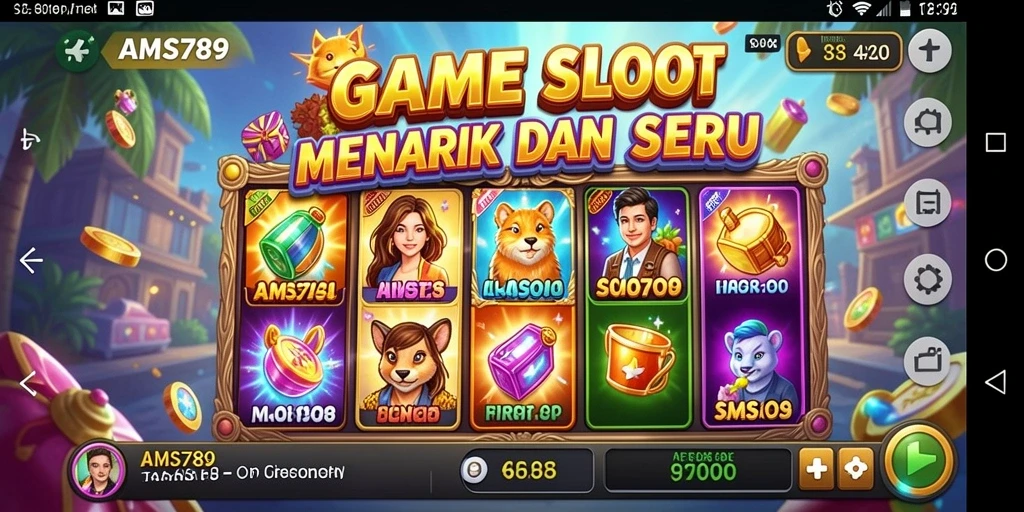 Gameplay menarik dari AMS789 menampilkan serunya bermain Slot.