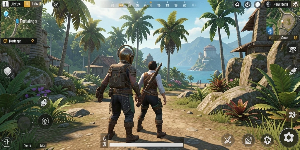 Tampilan layak lihat dari gameplay Open World JIN69 yang memukau.