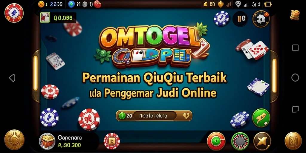 Tampilan permainan QiuQiu yang seru dan interaktif di OMTOGEL.