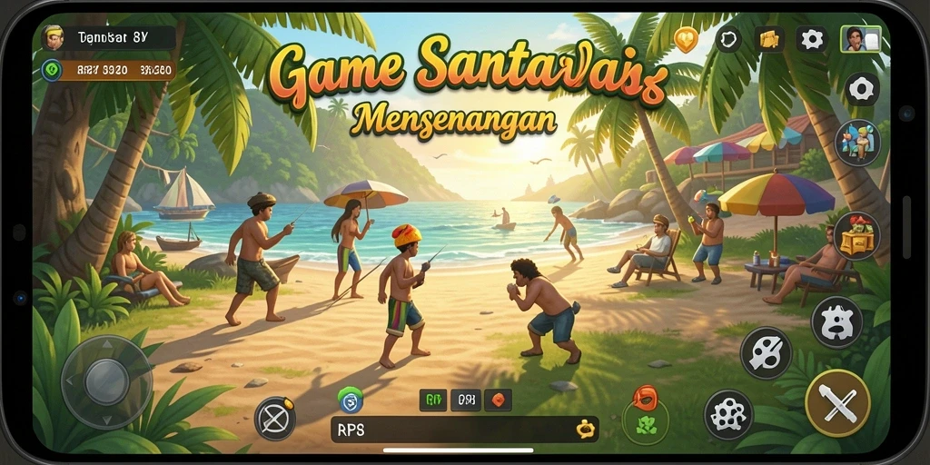 Tampilan gameplay RP8 yang menyenangkan dan menarik.
