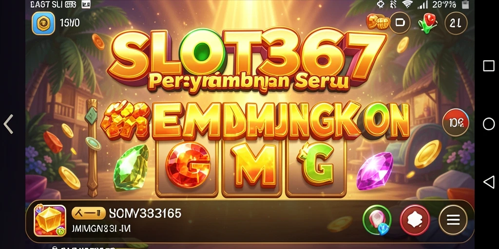 Tampilan menarik dari gameplay SLOT367 yang menantang.