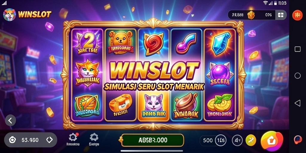 Screenshot gameplay <strong>WINSLOT</strong> menampilkan pengalaman bermain slot yang menarik dan interaktif.