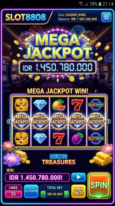 Proses pengunduhan aplikasi di slot8808 yang cepat dan aman.